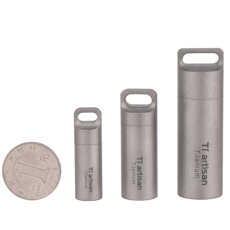 Phone Cases The Dairy - Tiartisan Titanium Mini Sealed Waterproof Storage
