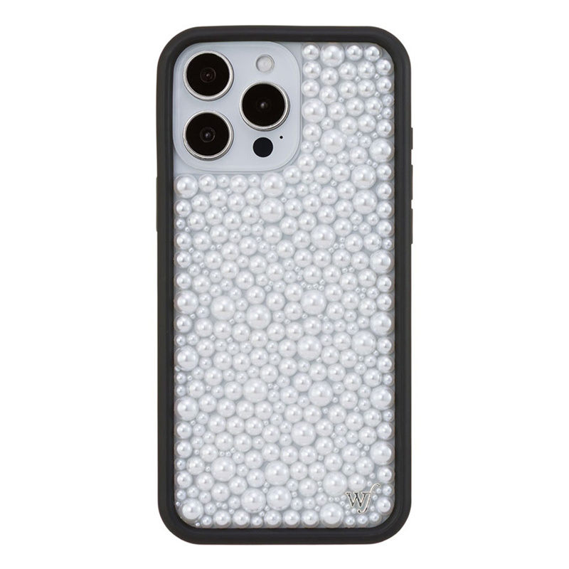 Phone Cases Wildflower - Wildflower ins 3D solid Glisten Pearl
