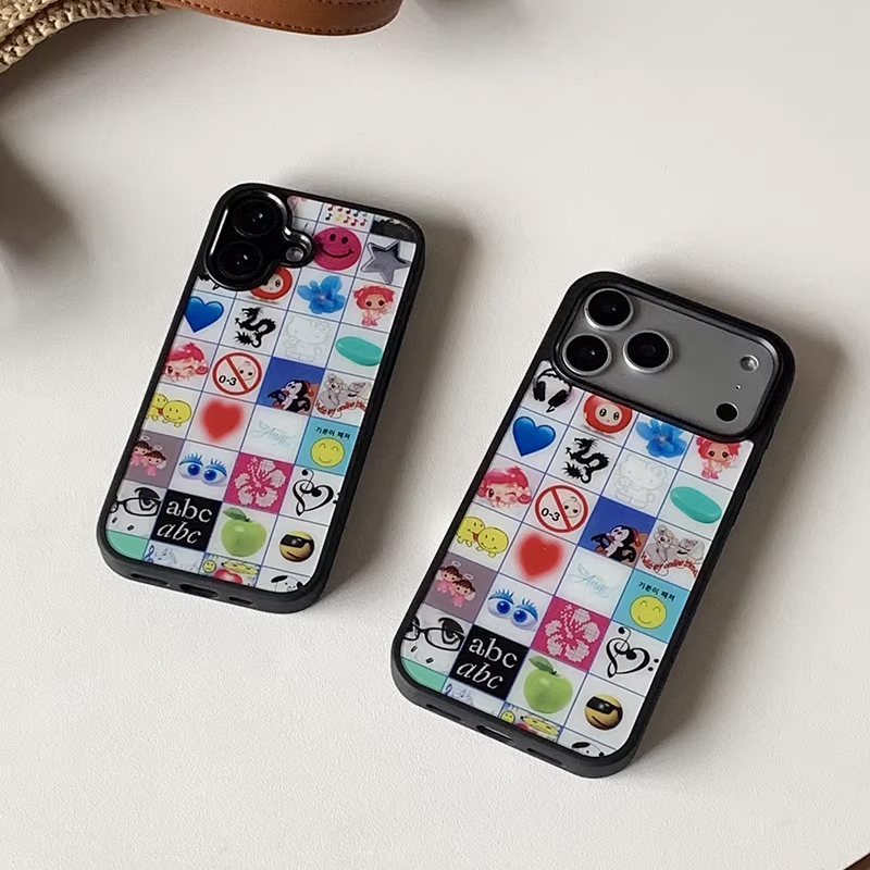 Phone Cases Trending - Ins Korean Retro Trendy Creative Pattern