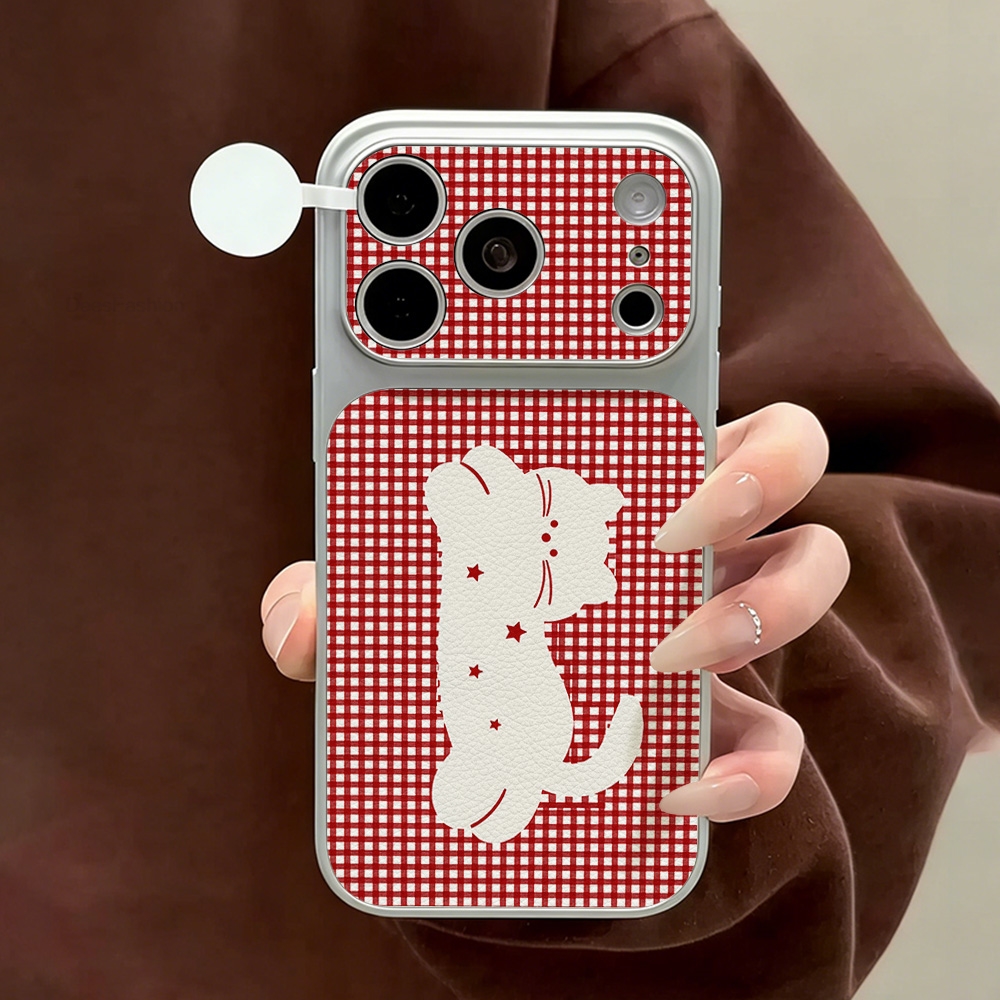 Phone Cases Leather - Leather Cute Pets Cat Pink Background