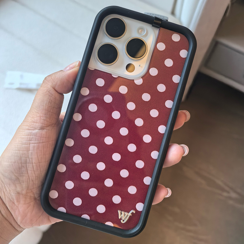 Phone Cases Wildflower - Wildflower Colors Polka Dots Phone Case