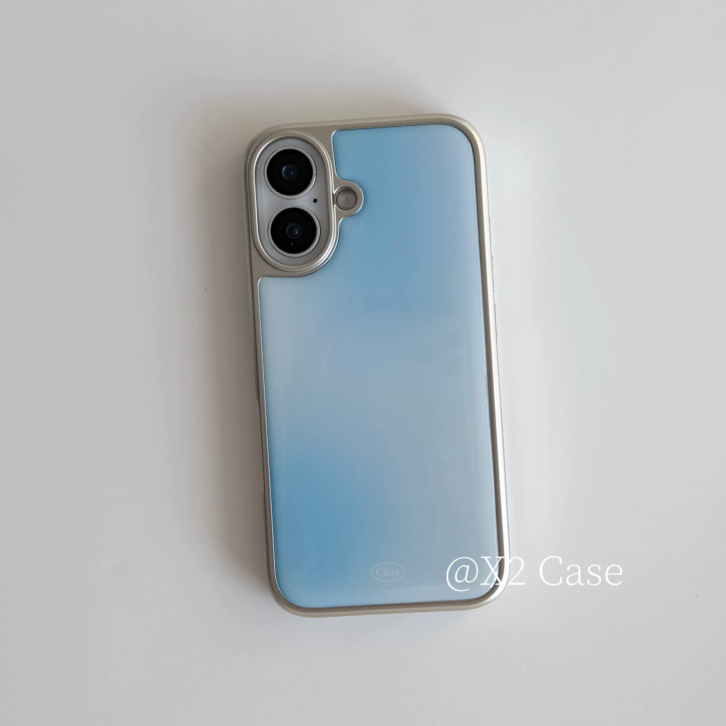 Phone Cases Trending - Stylish Ins Gradient Blue and White
