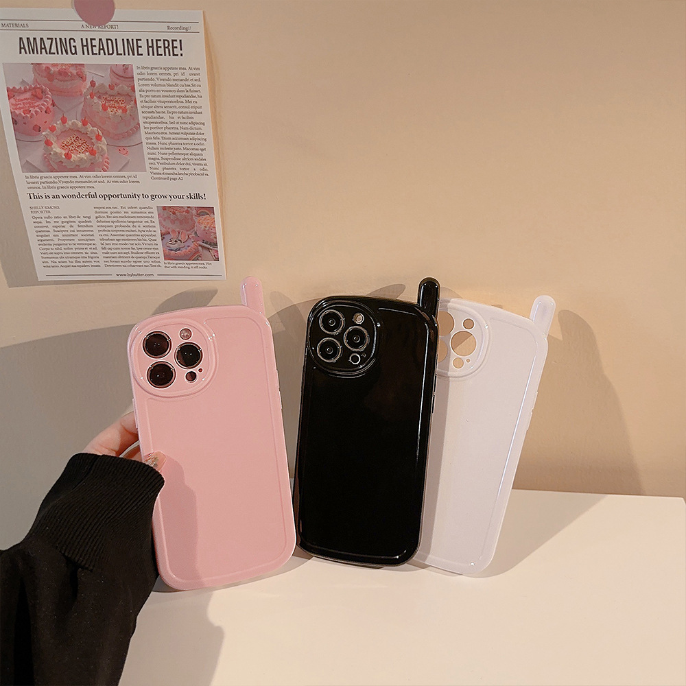 Phone Cases Designer - Korean Solid Colors Antenna Design Soft