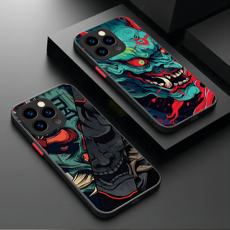 Phone Cases Otterbox - Samurai Hannya Mask Ghost Printing Phone