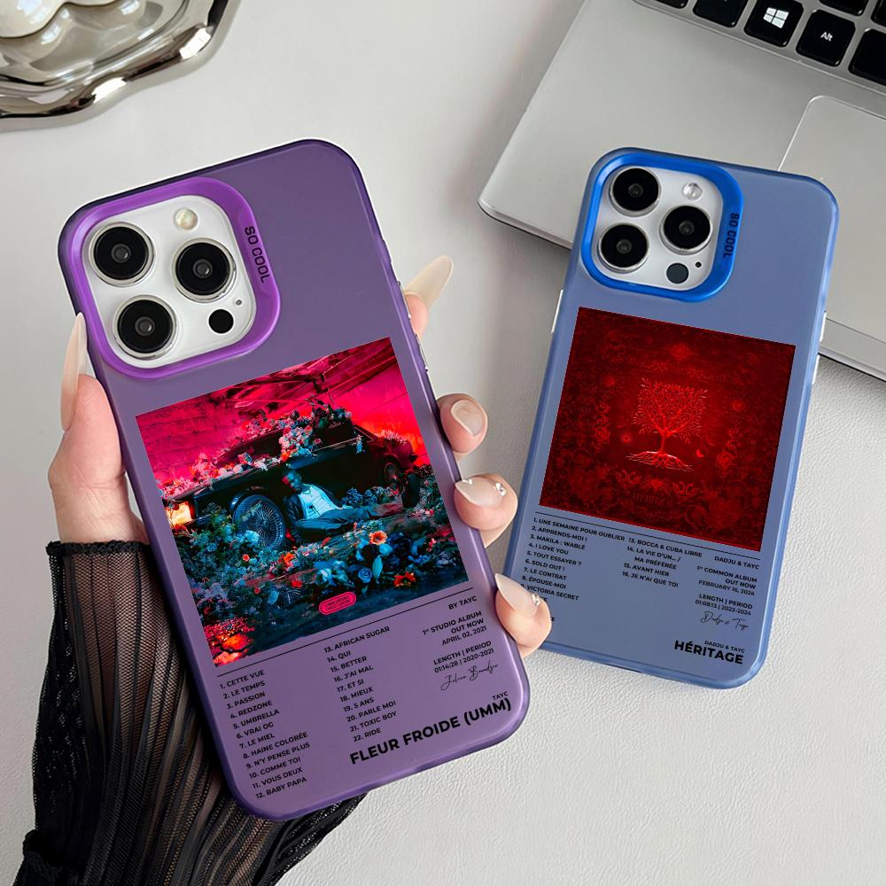 Phone Cases Iphone 16 Pro Max - French Singer T-Tayc Phone Case Matte