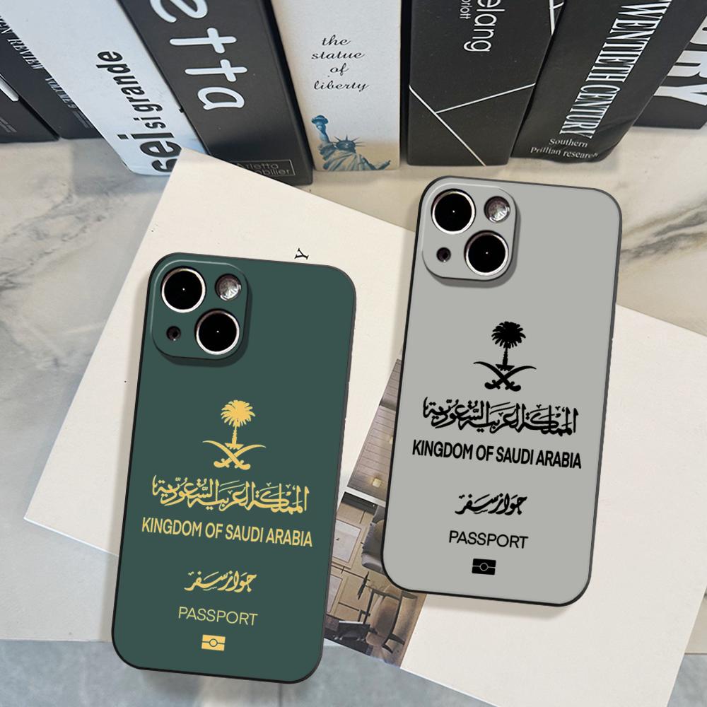 Phone Cases Usa - Saudi Arabia Passport Phone Case FOR