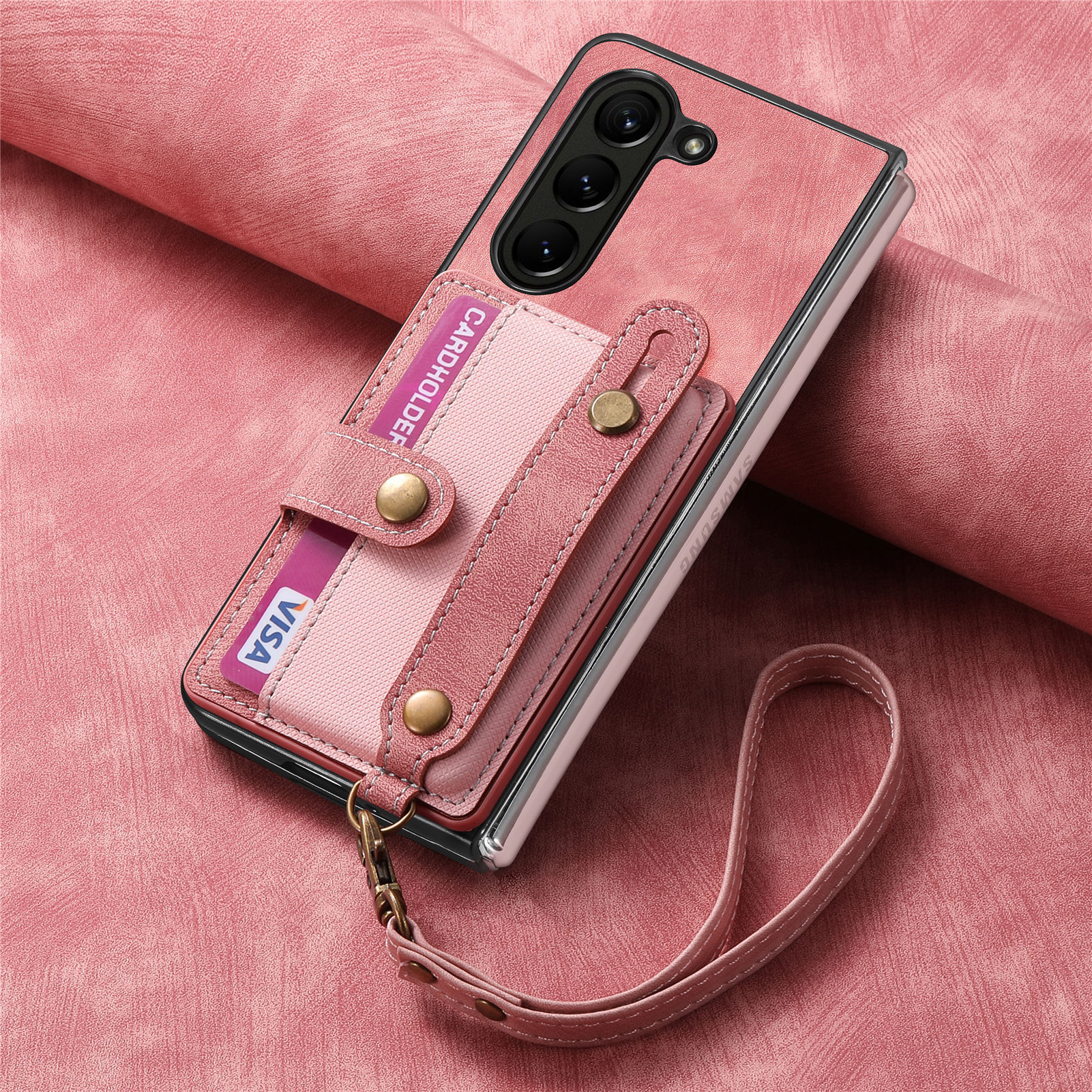 Phone Cases With Wallet - PU Leather Phone Case for Samsung