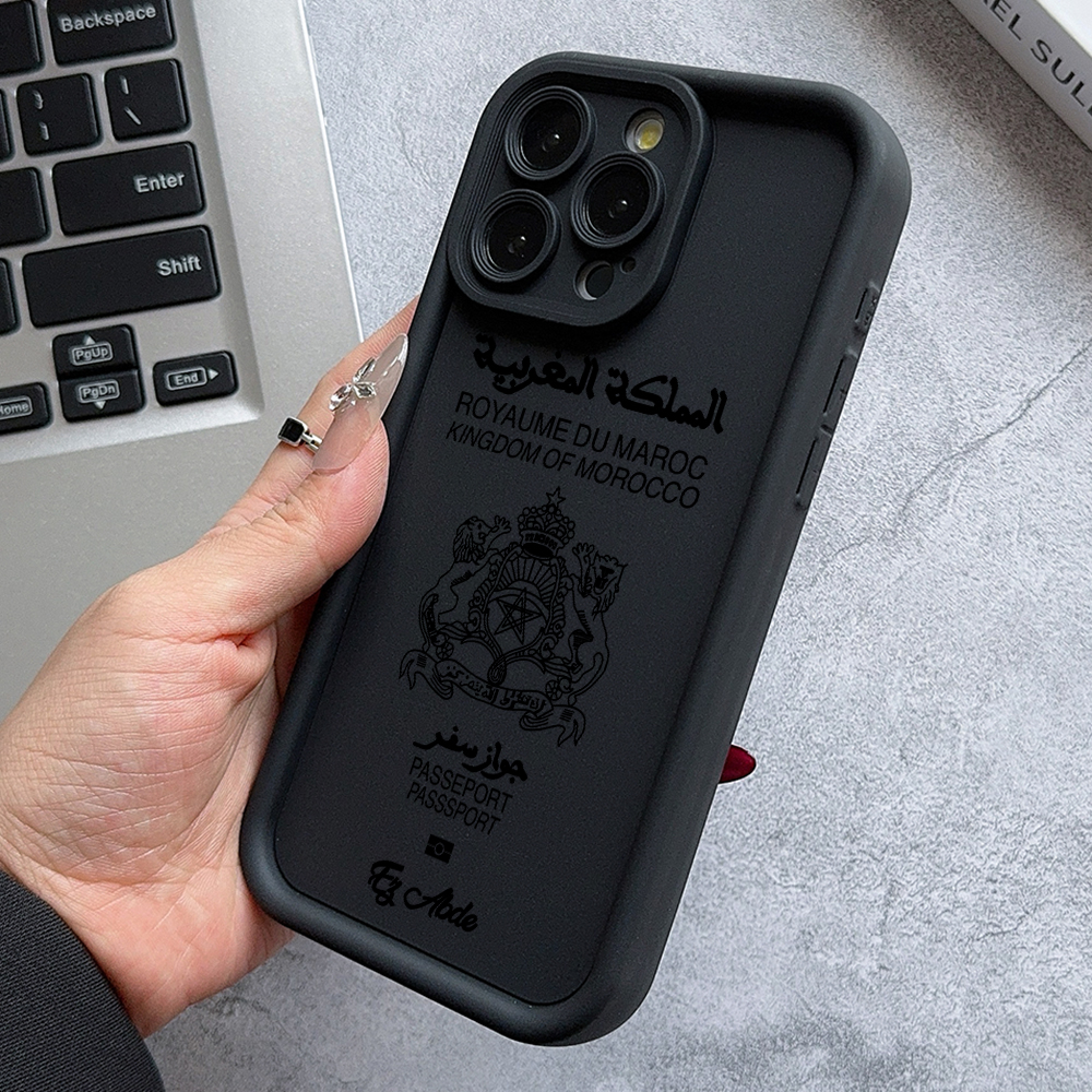 Phone Cases Usa - Morocco UK USA Passport Phone Case