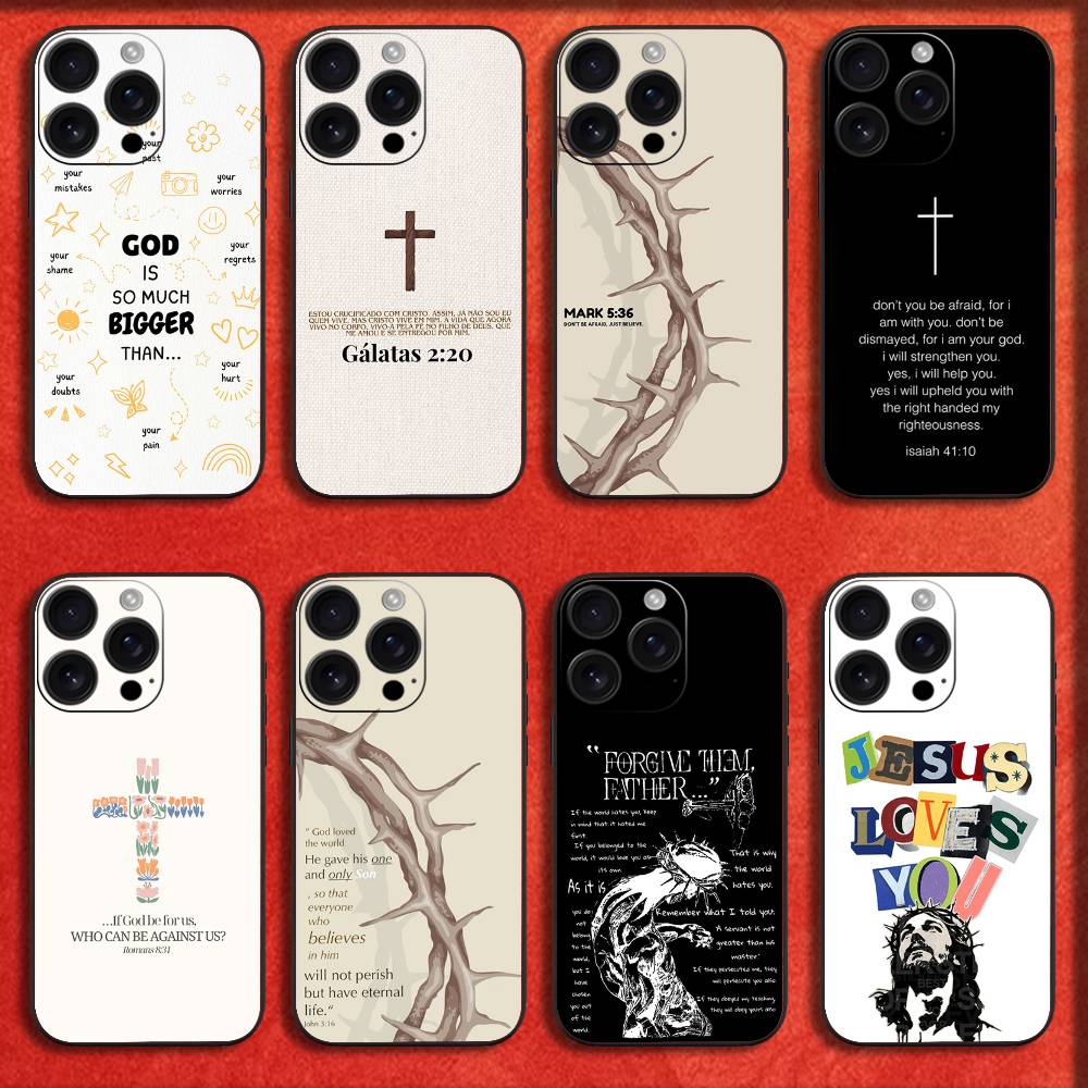 Isaiah Jesus Bible Verse Cross - Phone Cases Jesus ulasan dan harga