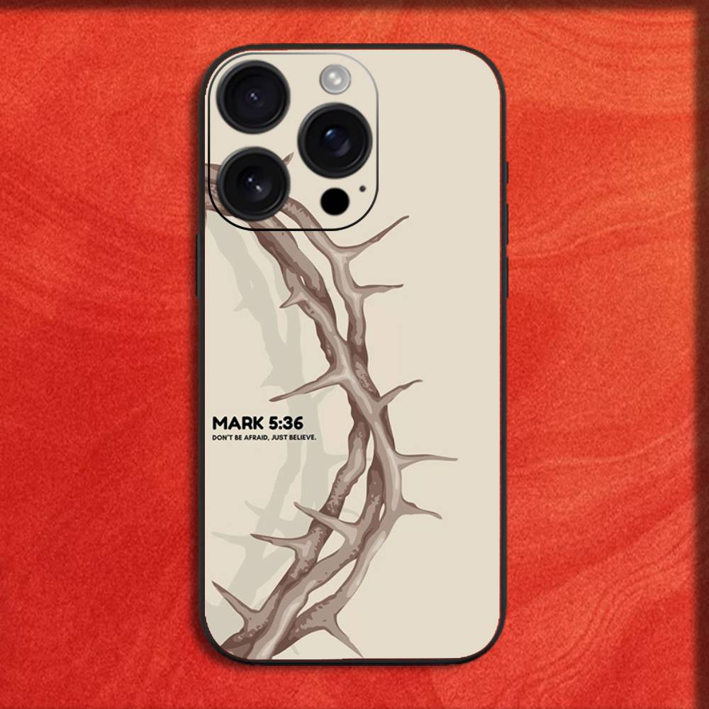 Isaiah Jesus Bible Verse Cross - Phone Cases Jesus ulasan dan harga