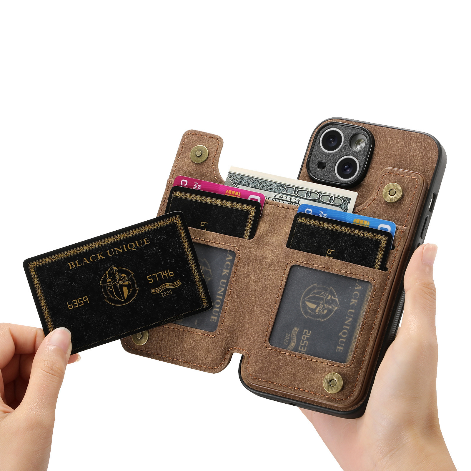 Wallet Phone Case for Xiaomi P - Phone Cases With Wallet On Back ulasan dan harga