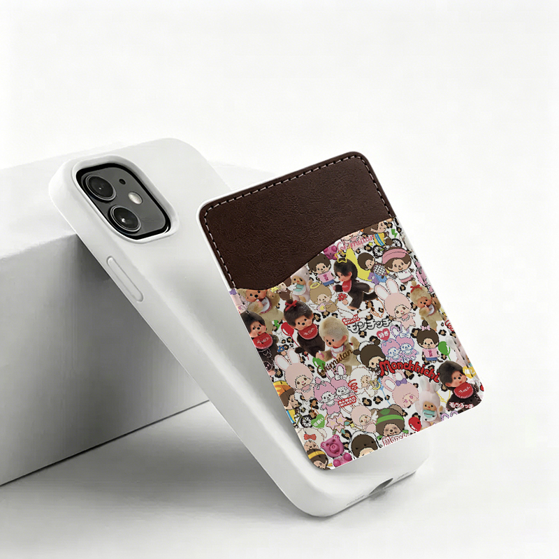 MONCHHICHI Phone Wallet Women  - Phone Cases With Wallet On Back ulasan dan harga
