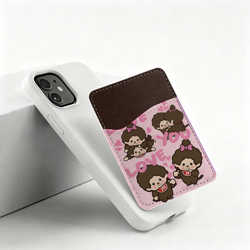 MONCHHICHI Phone Wallet Women  - Phone Cases With Wallet On Back ulasan dan harga