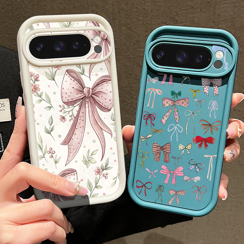 Love Hearts Bow Pattern Phone  - Phone Cases Google Pixel 10 ulasan dan harga