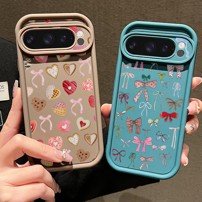 Love Hearts Bow Pattern Phone  - Phone Cases Google Pixel 10 ulasan dan harga