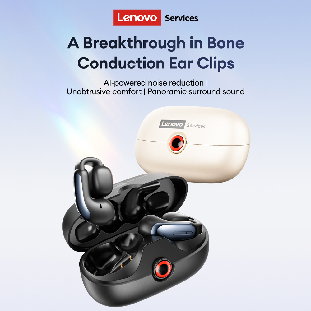 Lenovo LES-108 Bone Conduction - Phone Cases Video ulasan dan harga