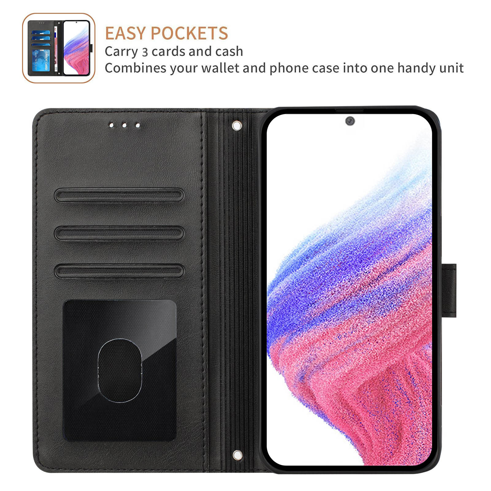 Flip Wallet Leather Case For S - Phone Cases With Wallet On Back ulasan dan harga