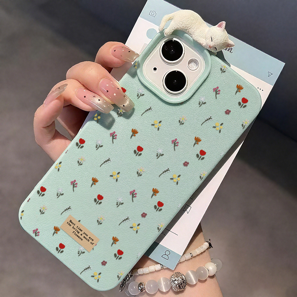 Cute Floral Soft Silicone Phon - Phone Cases Cute Iphone 14 ulasan dan harga