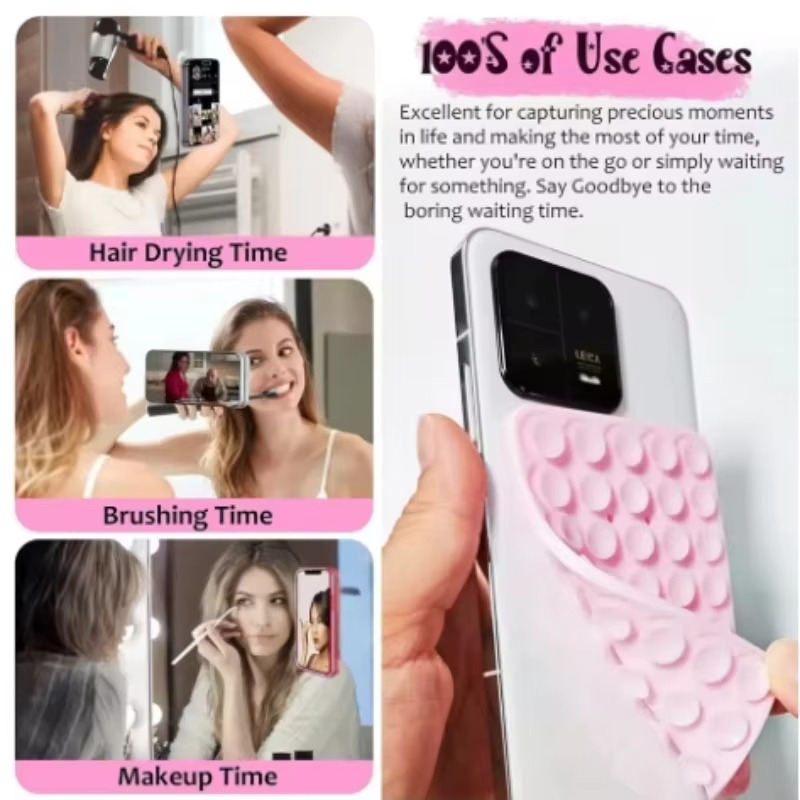 Silicone Suction Cup Phone Mou - Phone Cases Video ulasan dan harga