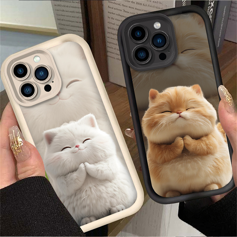 Cute Funny Fat Cat Phone Case  - Phone Cases Cute Iphone 14 ulasan dan harga