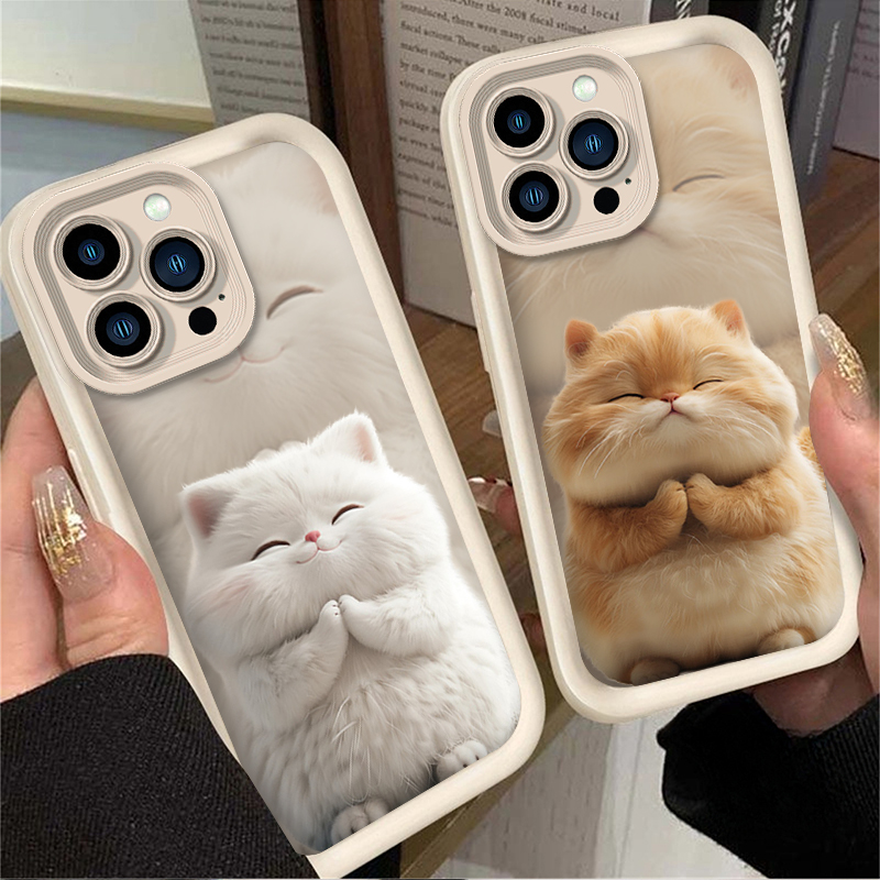 Cute Funny Fat Cat Phone Case  - Phone Cases Cute Iphone 14 ulasan dan harga