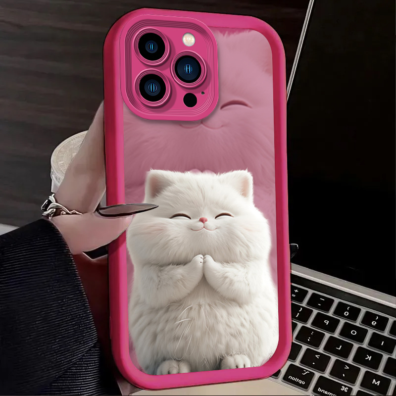 Cute Funny Fat Cat Phone Case  - Phone Cases Cute Iphone 14 ulasan dan harga