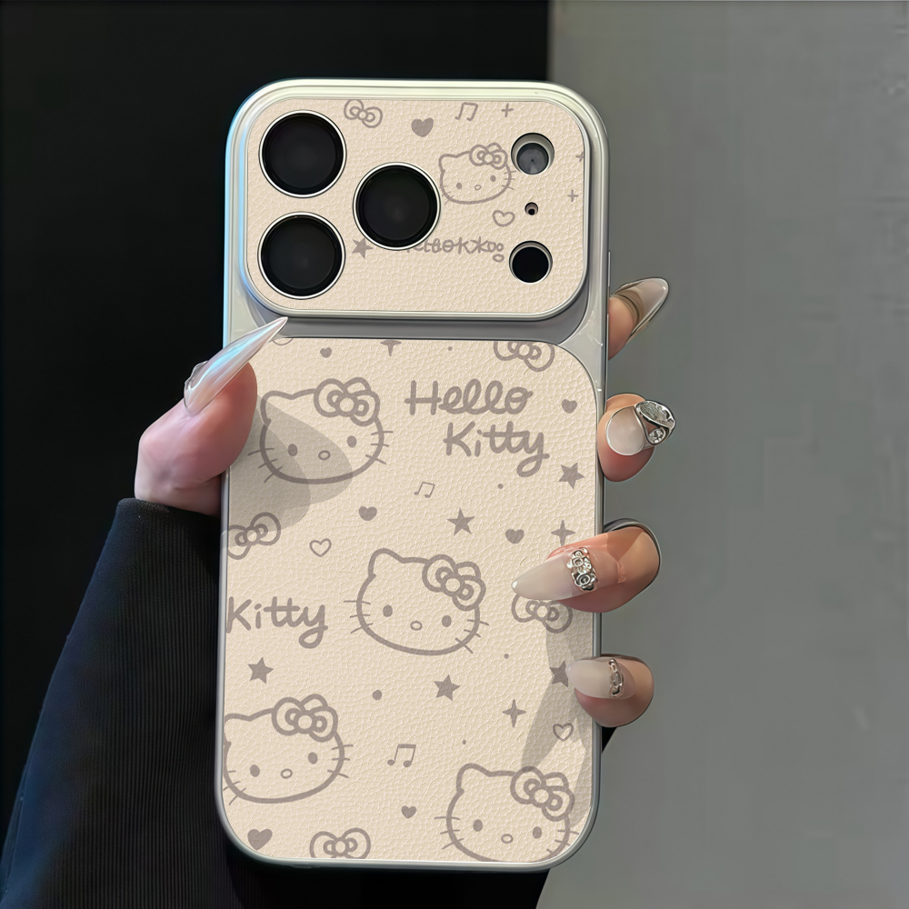 Line art Simple Hello Kitty Ph - Phone Cases Leather ulasan dan harga