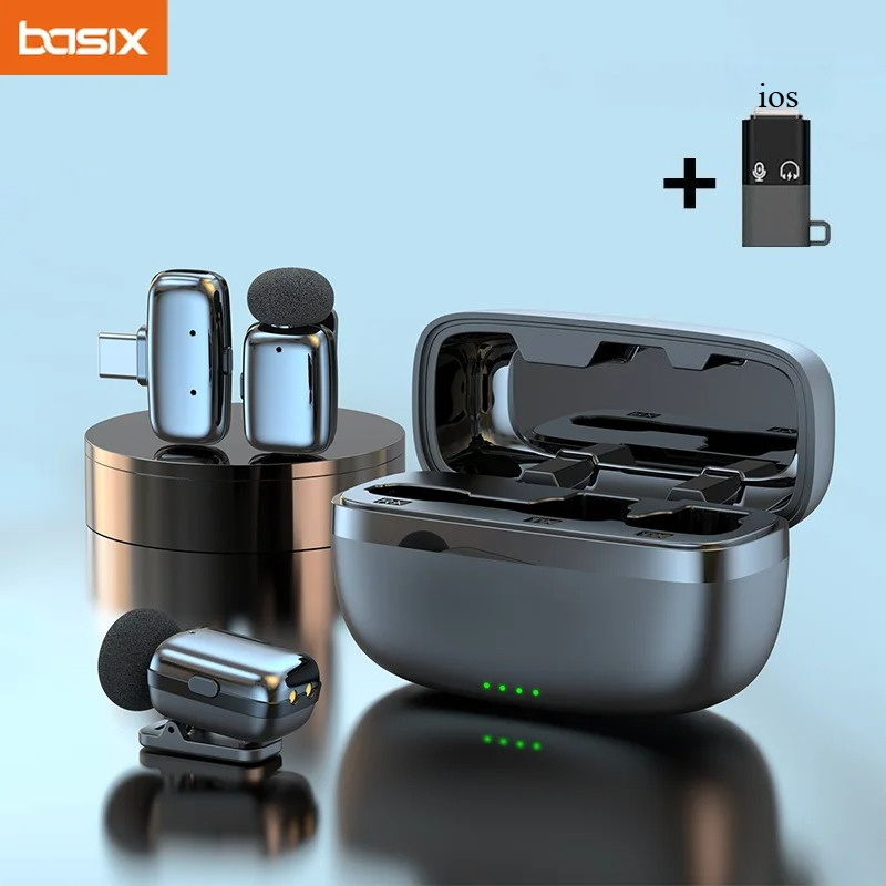 Wireless Lavalier Microphone S - Phone Cases Video ulasan dan harga