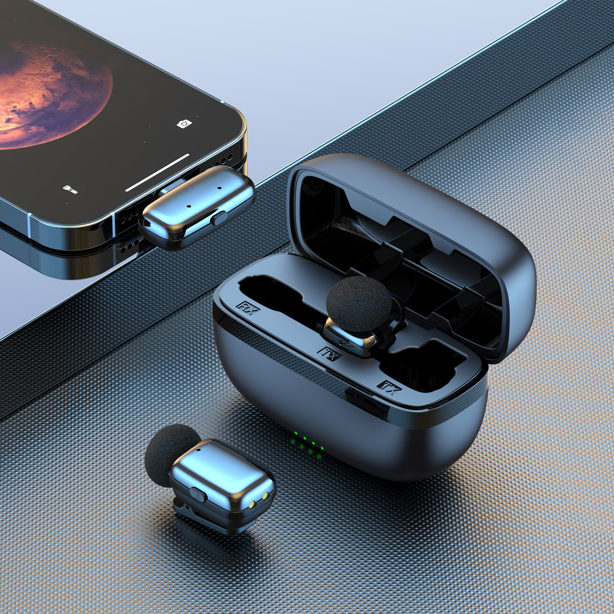 Wireless Lavalier Microphone S - Phone Cases Video ulasan dan harga