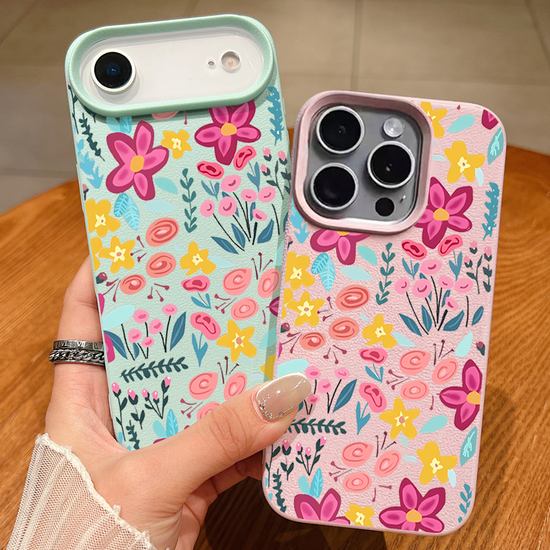 Colorful Flowers Phone Case Fo - Phone Cases Leather ulasan dan harga
