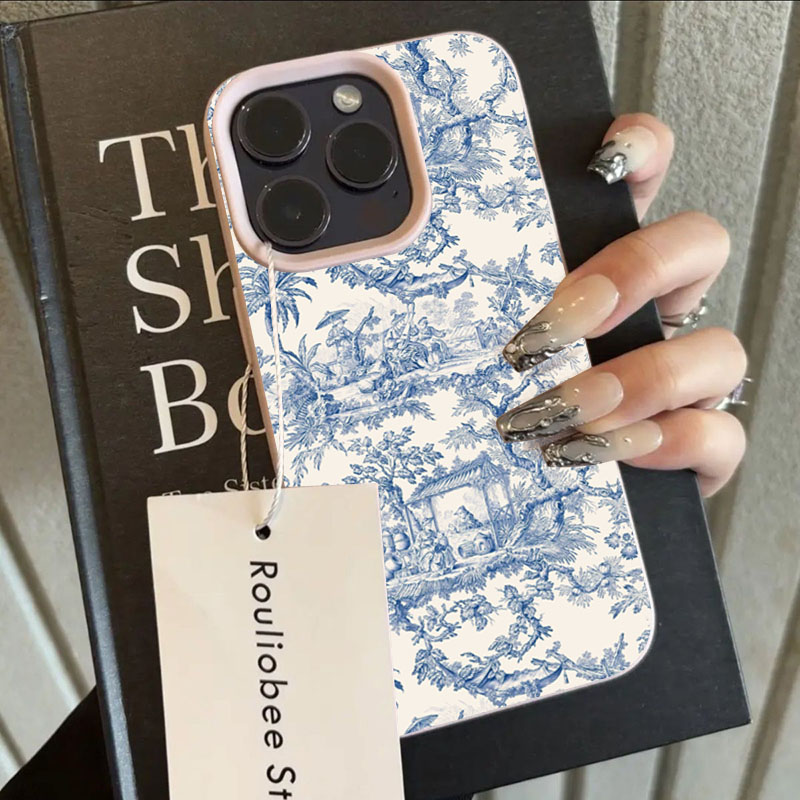 Fashion Blue White Porcelain P - Phone Cases Trending ulasan dan harga