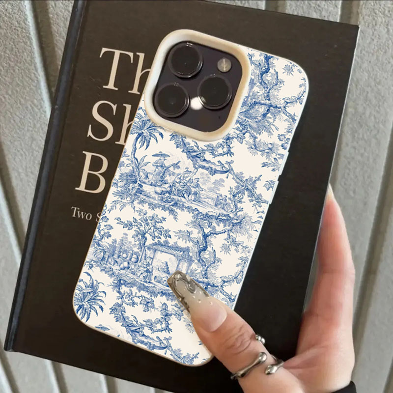 Fashion Blue White Porcelain P - Phone Cases Trending ulasan dan harga
