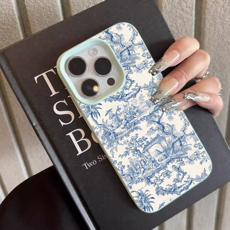 Fashion Blue White Porcelain P - Phone Cases Trending ulasan dan harga