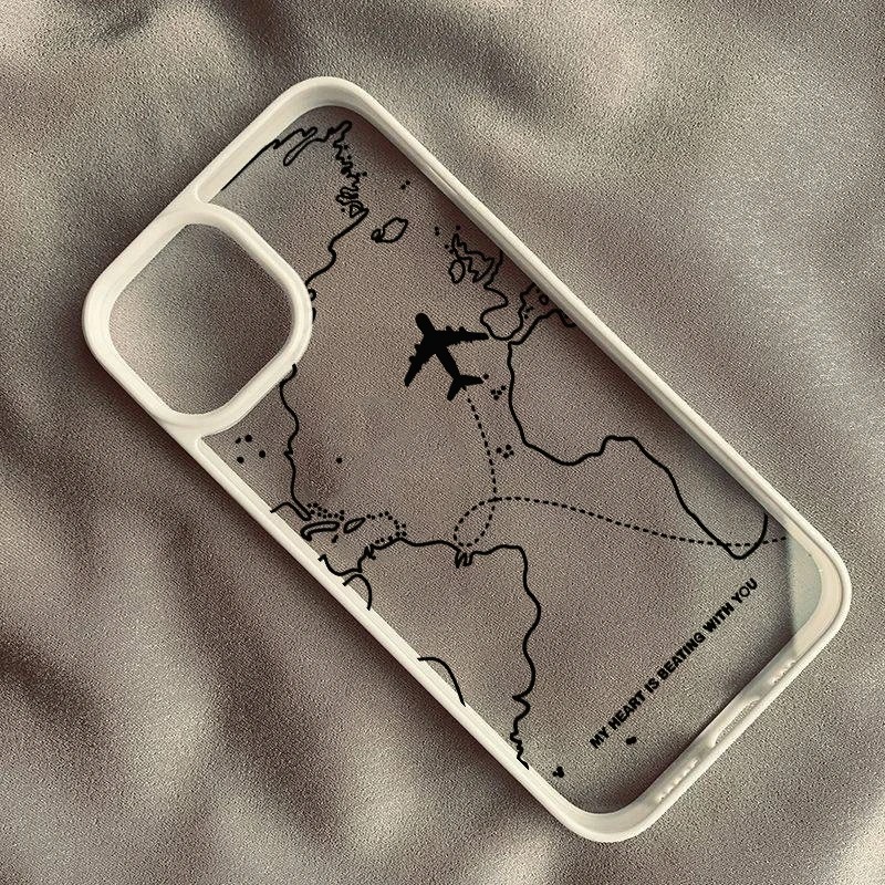 Travel-nspired Airplane Route  - Phone Cases Usa ulasan dan harga
