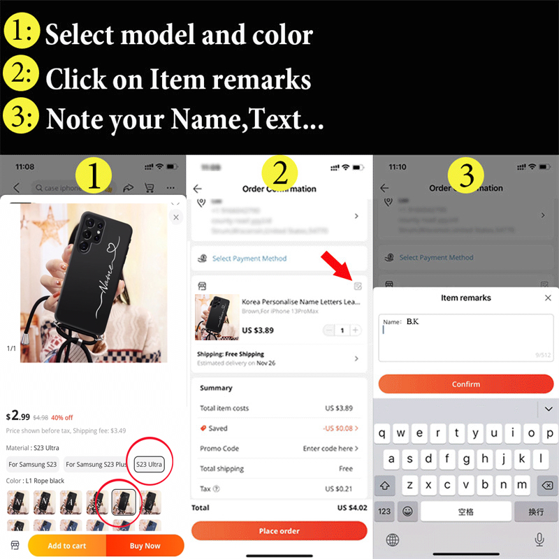 Custom Personalised Initial Na - Phone Cases Usa ulasan dan harga