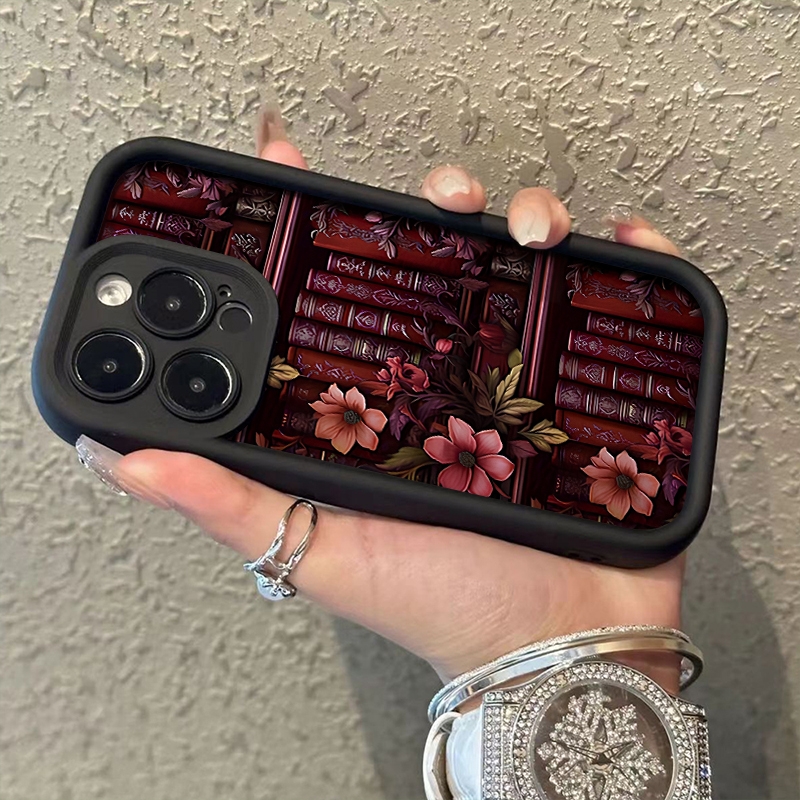 Book Flower Trendy Pattern Pho - Phone Cases Trending ulasan dan harga