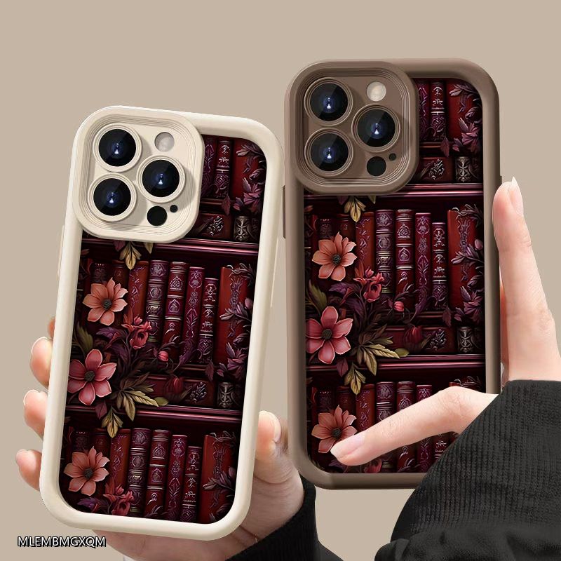 Book Flower Trendy Pattern Pho - Phone Cases Trending ulasan dan harga
