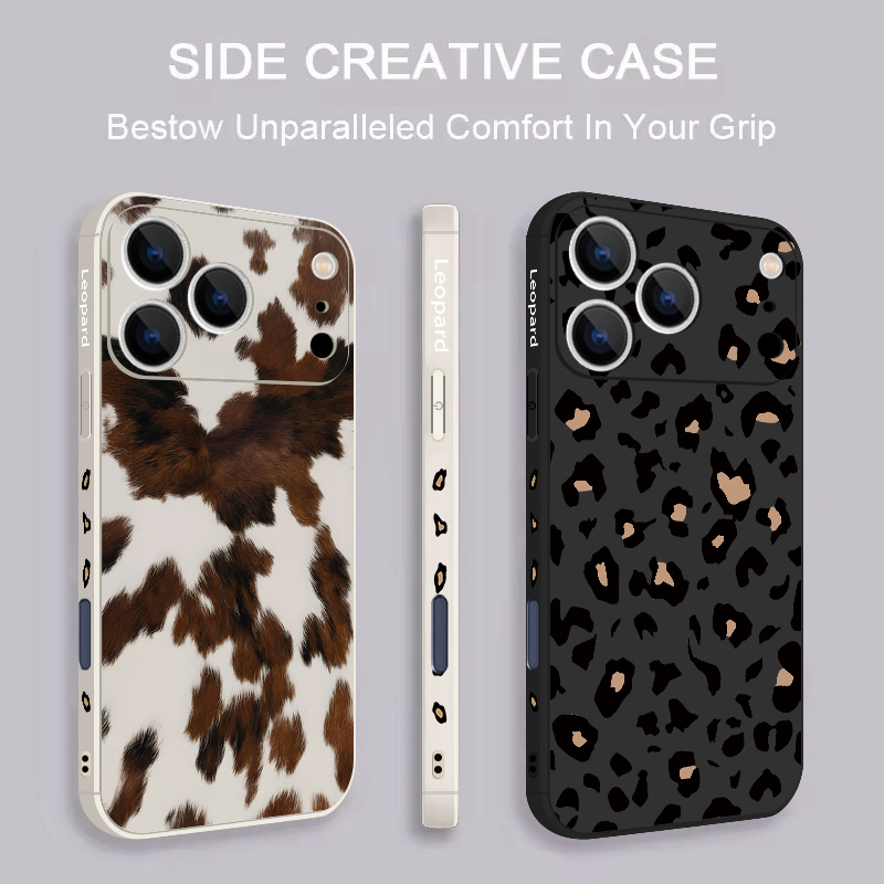 Leopard Print TPU Phone Case F - Phone Cases With Straps ulasan dan harga