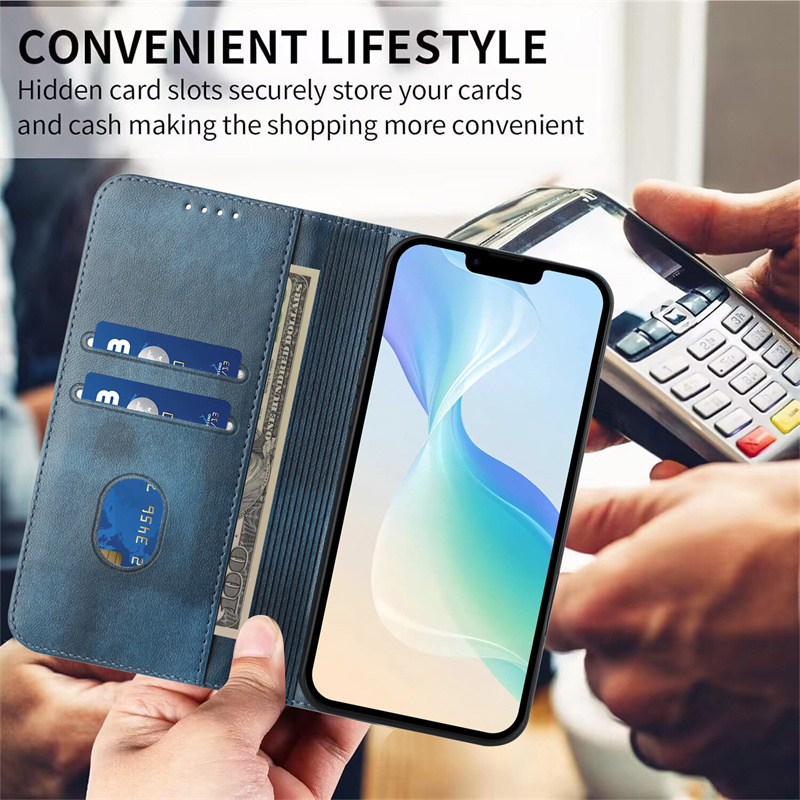 i17e/i17Pro Max/i17 Magnetic C - Phone Cases With Wallet On Back ulasan dan harga