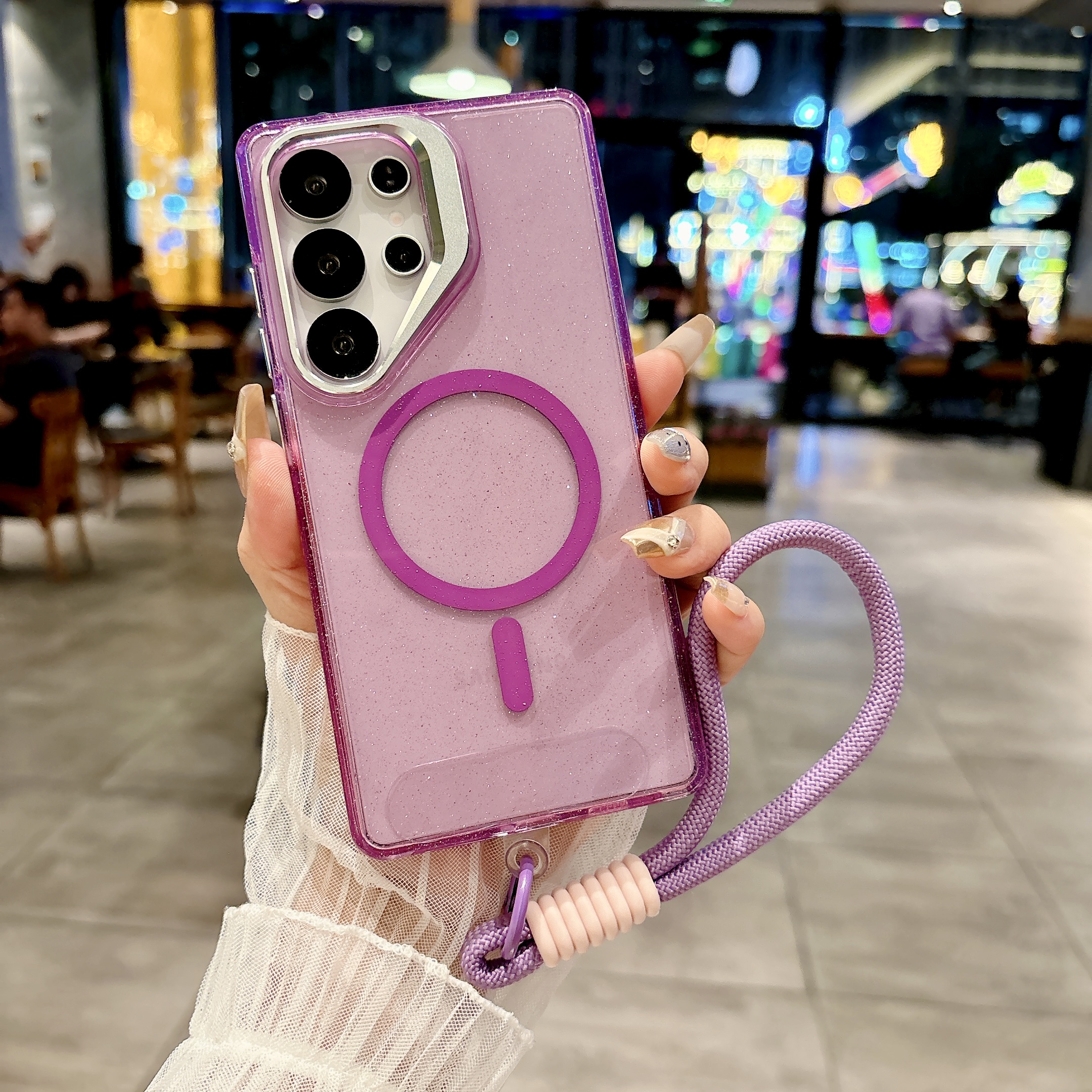 Hand Strap invisible Lens Stan - Phone Cases With Loop ulasan dan harga