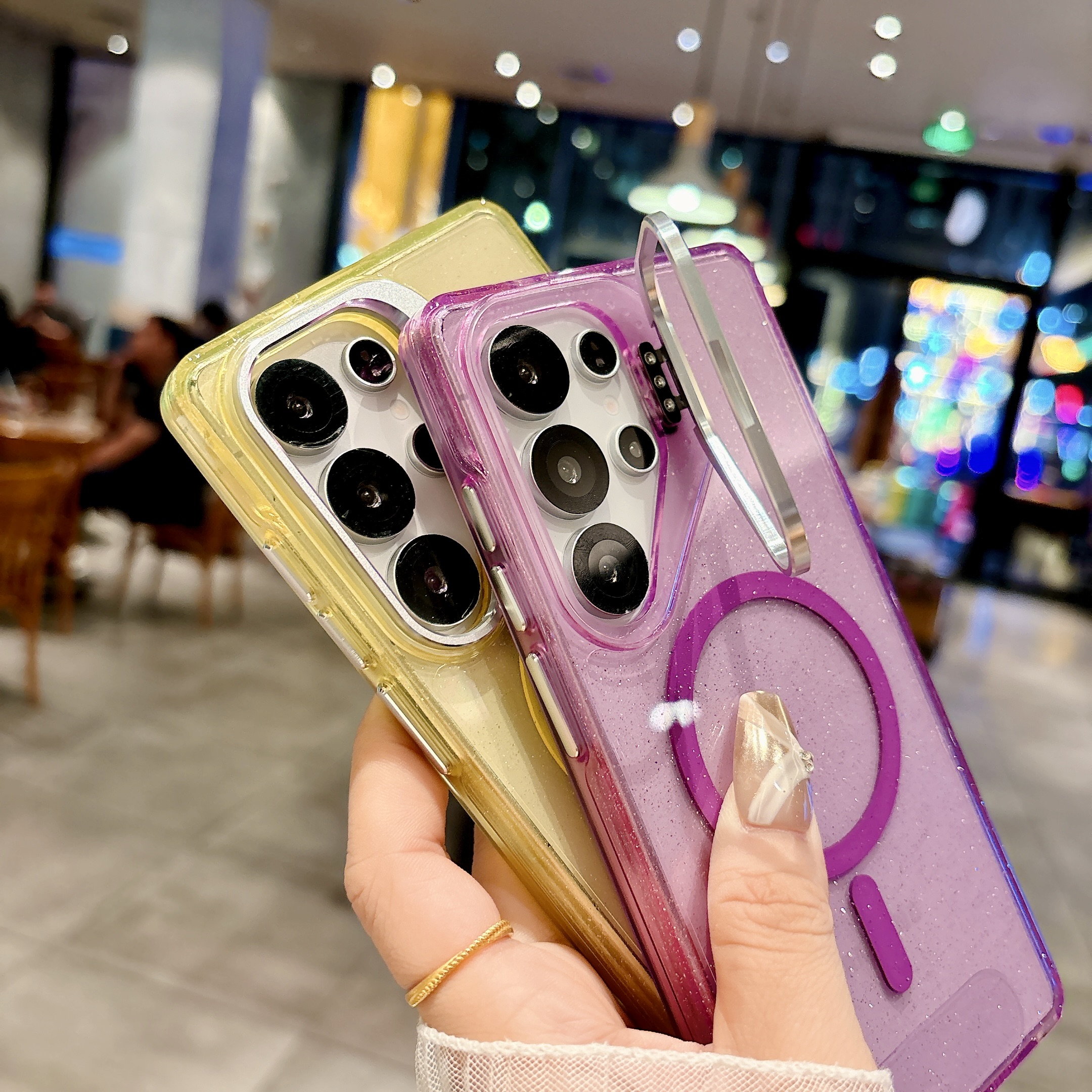 Hand Strap invisible Lens Stan - Phone Cases With Loop ulasan dan harga