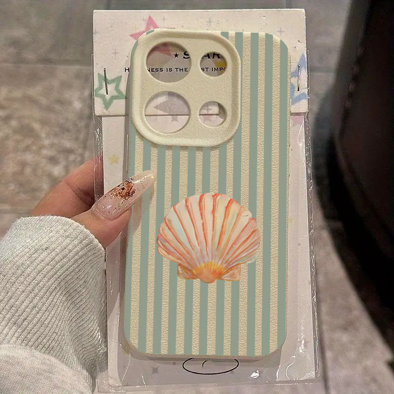 Fresh Shell Stripes Design Pho - Phone Cases Designer ulasan dan harga