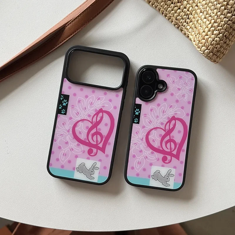 Fashion Cute Girl Pink Rabbit  - Phone Cases Trending ulasan dan harga