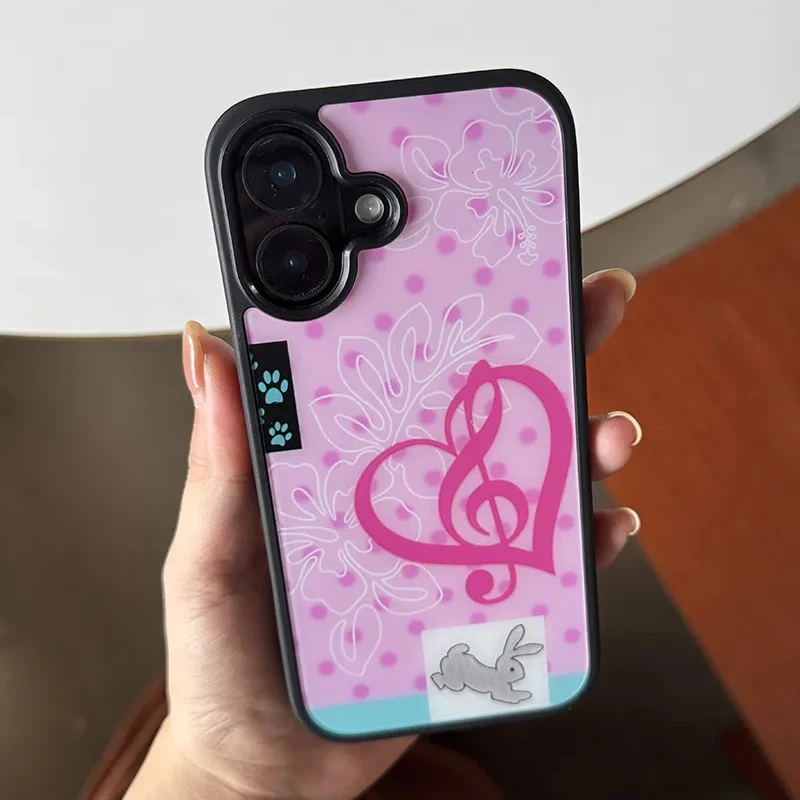 Fashion Cute Girl Pink Rabbit  - Phone Cases Trending ulasan dan harga