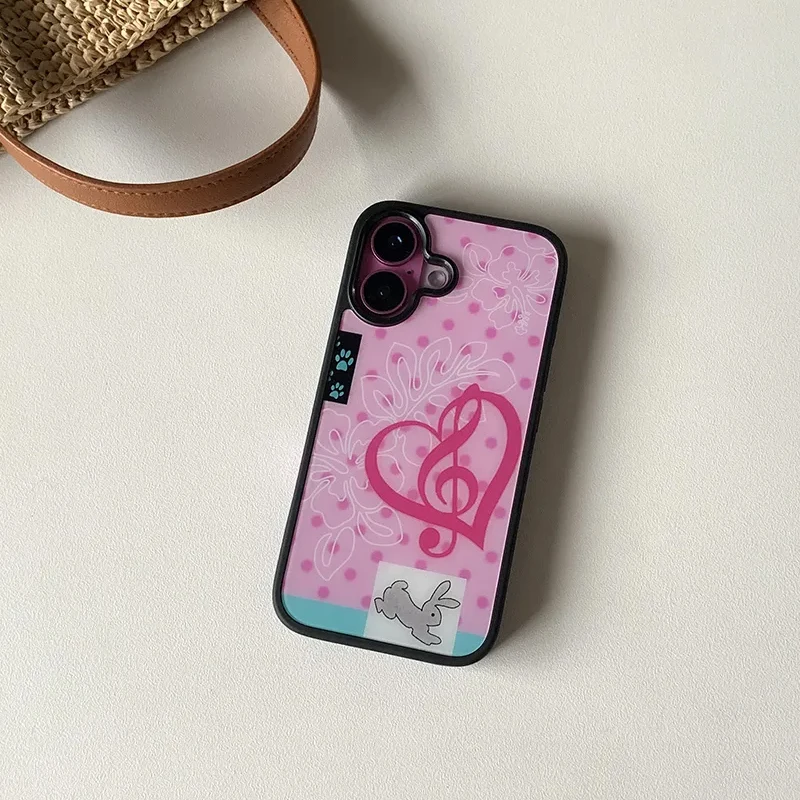 Fashion Cute Girl Pink Rabbit  - Phone Cases Trending ulasan dan harga