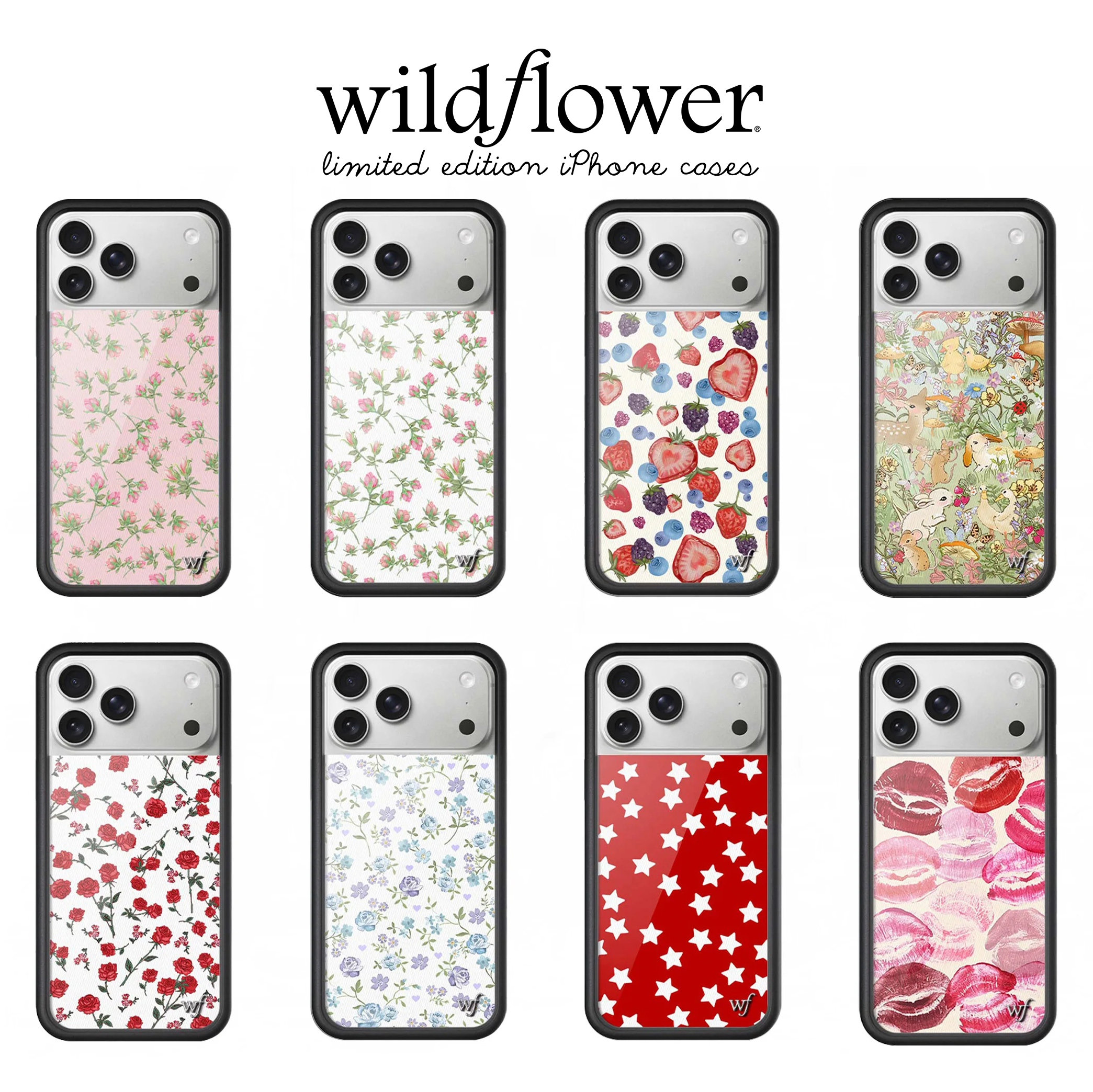 Wildflower 3D Flower Cartoon R - Phone Cases Wildflower ulasan dan harga