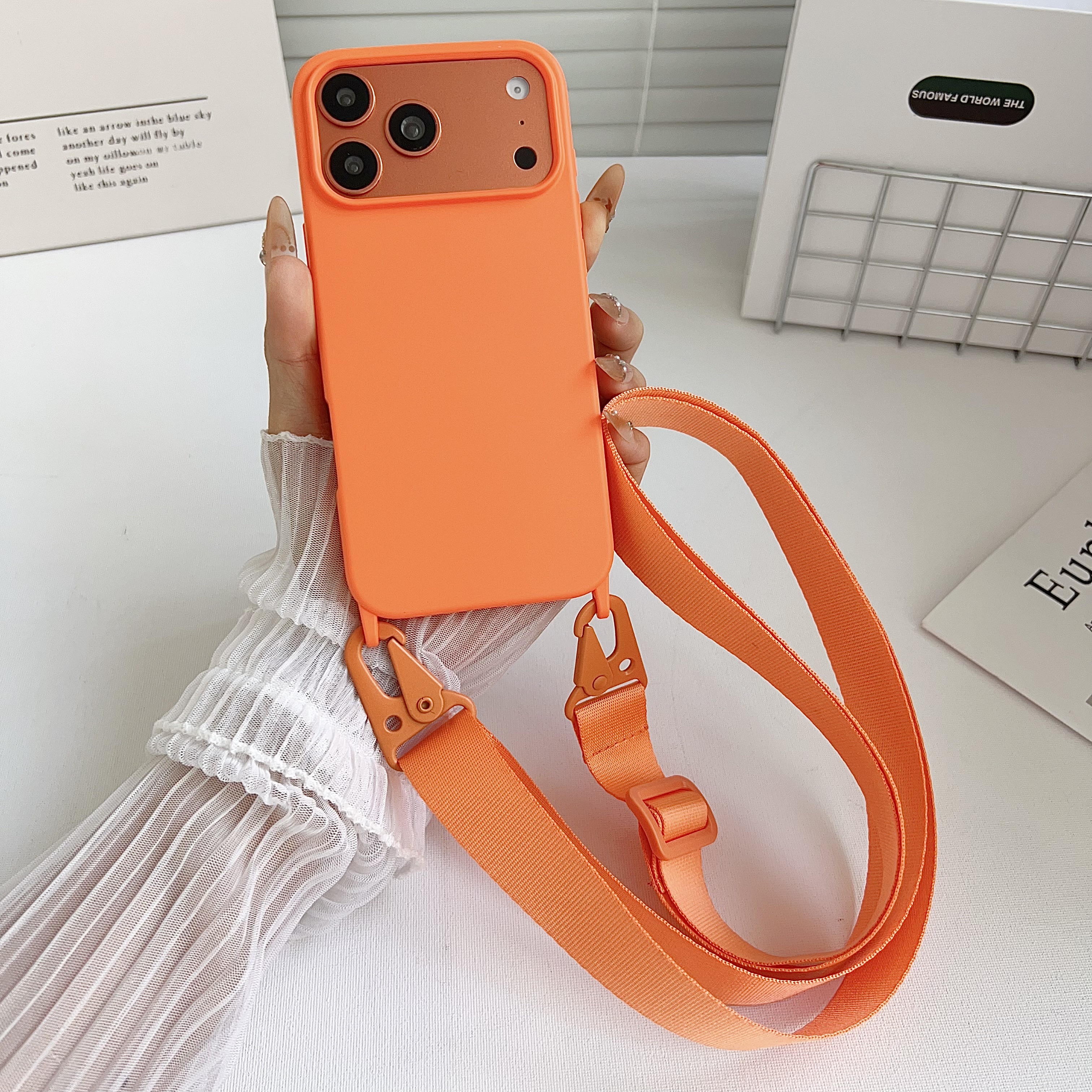 Crossbody Lanyard Matte Silico - Phone Cases With Straps ulasan dan harga