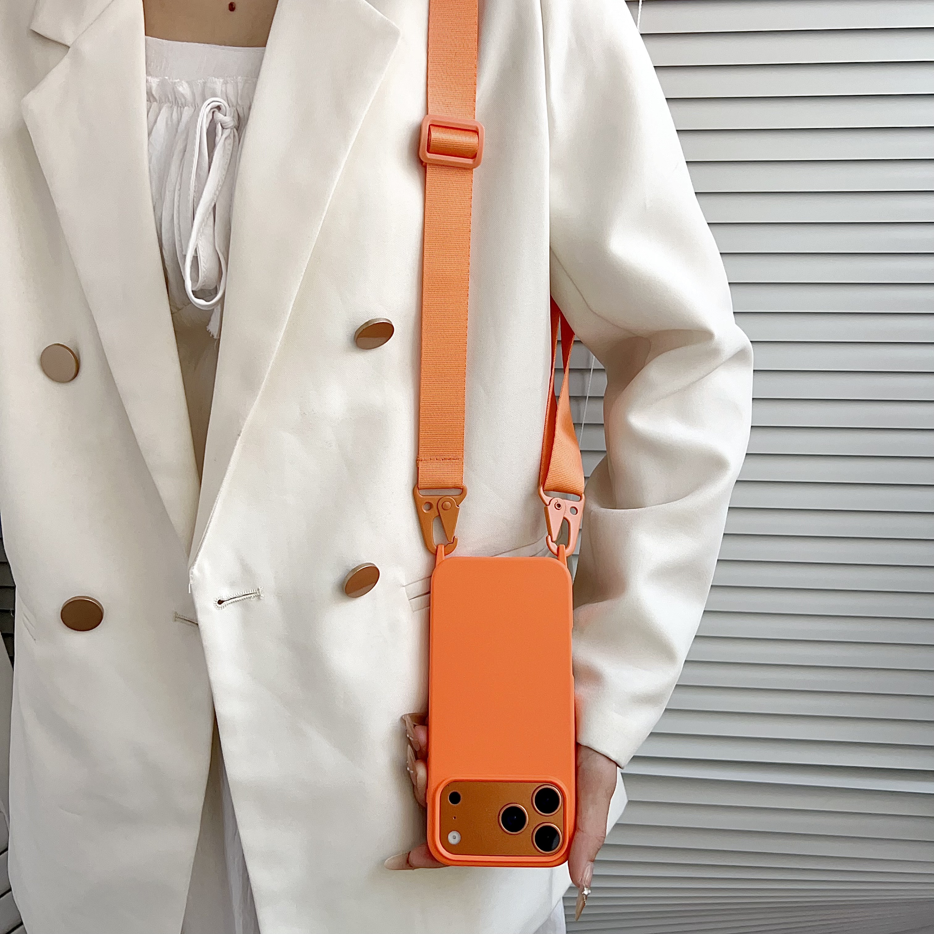 Crossbody Lanyard Matte Silico - Phone Cases With Straps ulasan dan harga
