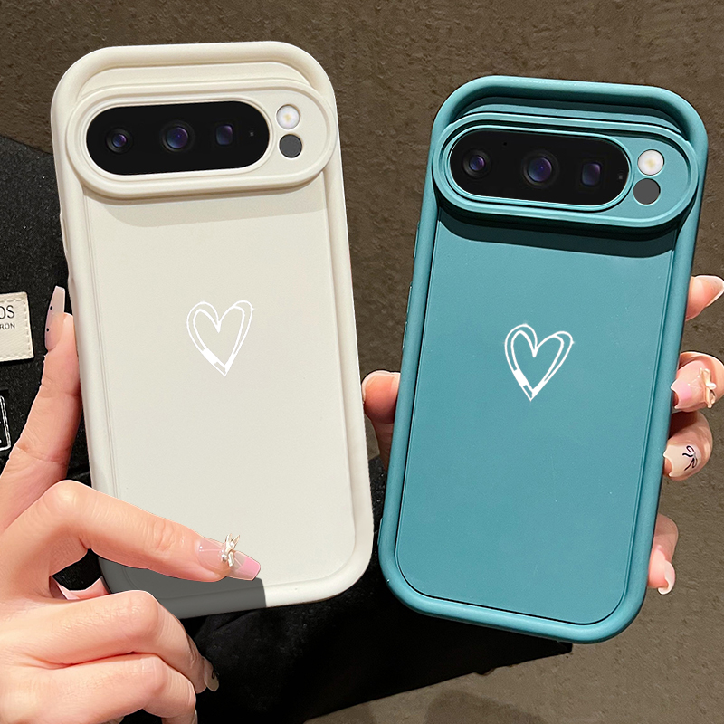 Simple Love Pattern Soft Case  - Phone Cases Google Pixel 10 ulasan dan harga