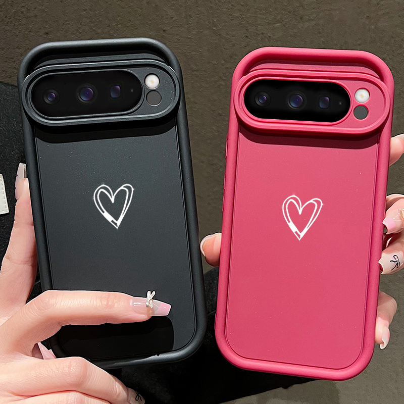 Simple Love Pattern Soft Case  - Phone Cases Google Pixel 10 ulasan dan harga